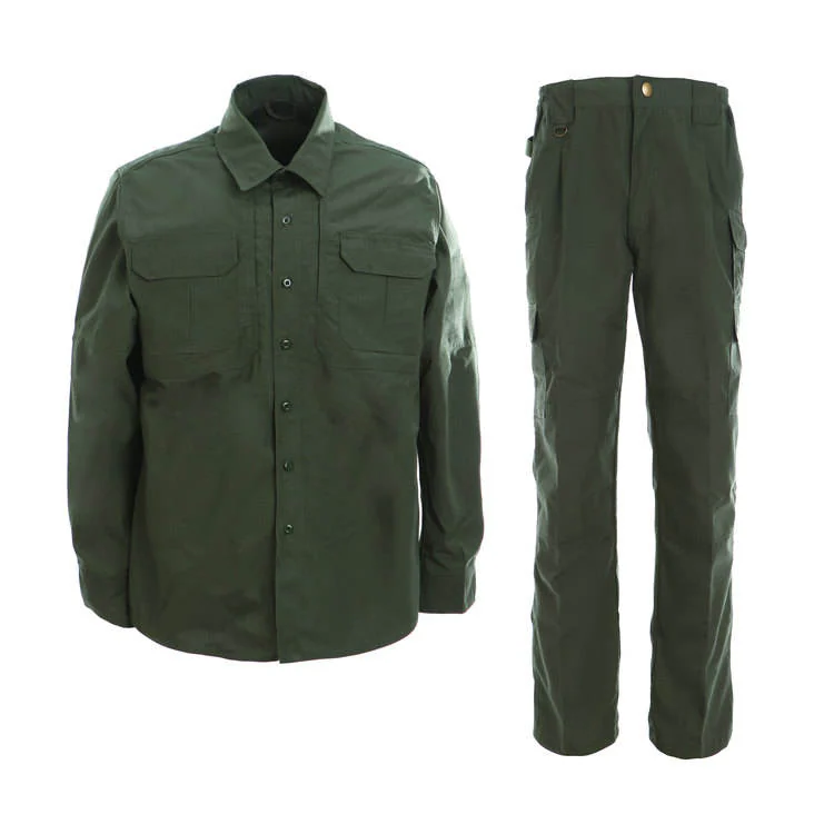 Wholesale Tactical Uniform Long Sleeved Training Suit