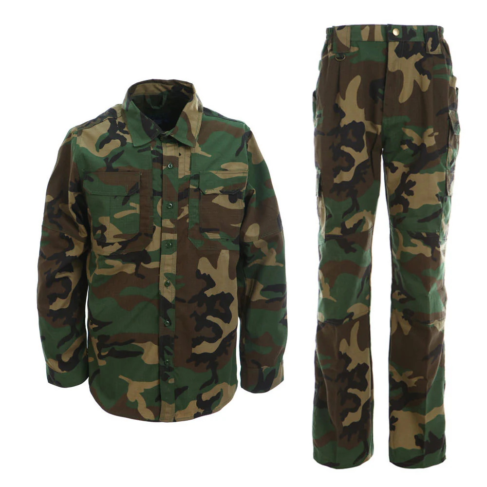 Jungle Camouflage Ripstop Combat Uniform, Anti-UV