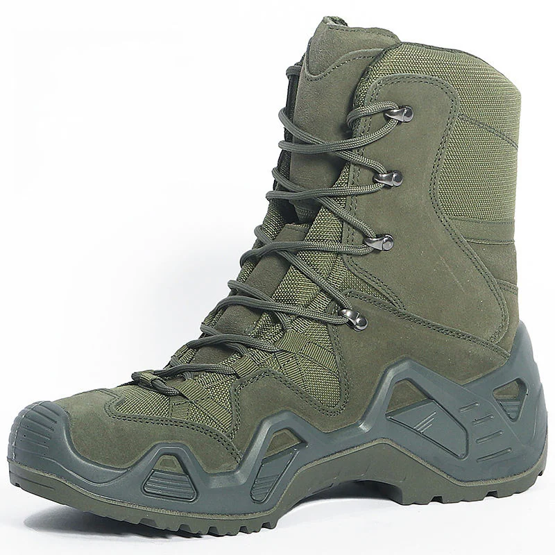 Leather Desert Combat Boots