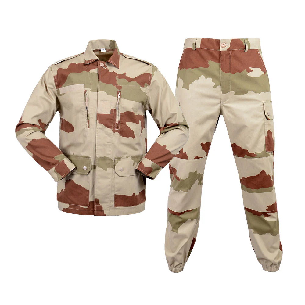 Tricolor Desert Camouflage Ripstop Uniform